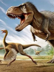 Bìa truyện Ngã Bạo Long Lập Vu Thực Vật Liên Đỉnh Đoan (我，暴龙，立于食物链顶端)