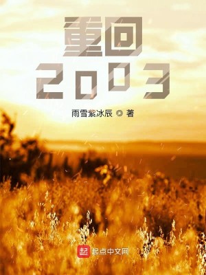 Bìa truyện Trọng Hồi 2003 (重回2003)