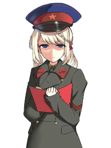 Bìa truyện Nkvd Tại Thiếu Nữ Tiền Tuyến (NKVD在少女前线)