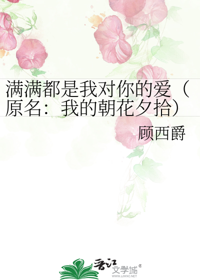 Bìa truyện Mãn Mãn Đô Thị Ngã Đối Nhĩ Đích Ái Nguyên Danh Ngã Đích Triêu Hoa Tịch Thập (满满都是我对你的爱（原名：我的朝花夕拾）)