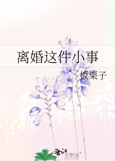 Bìa truyện Li Hôn Giá Kiện Tiểu Sự (离婚这件小事)